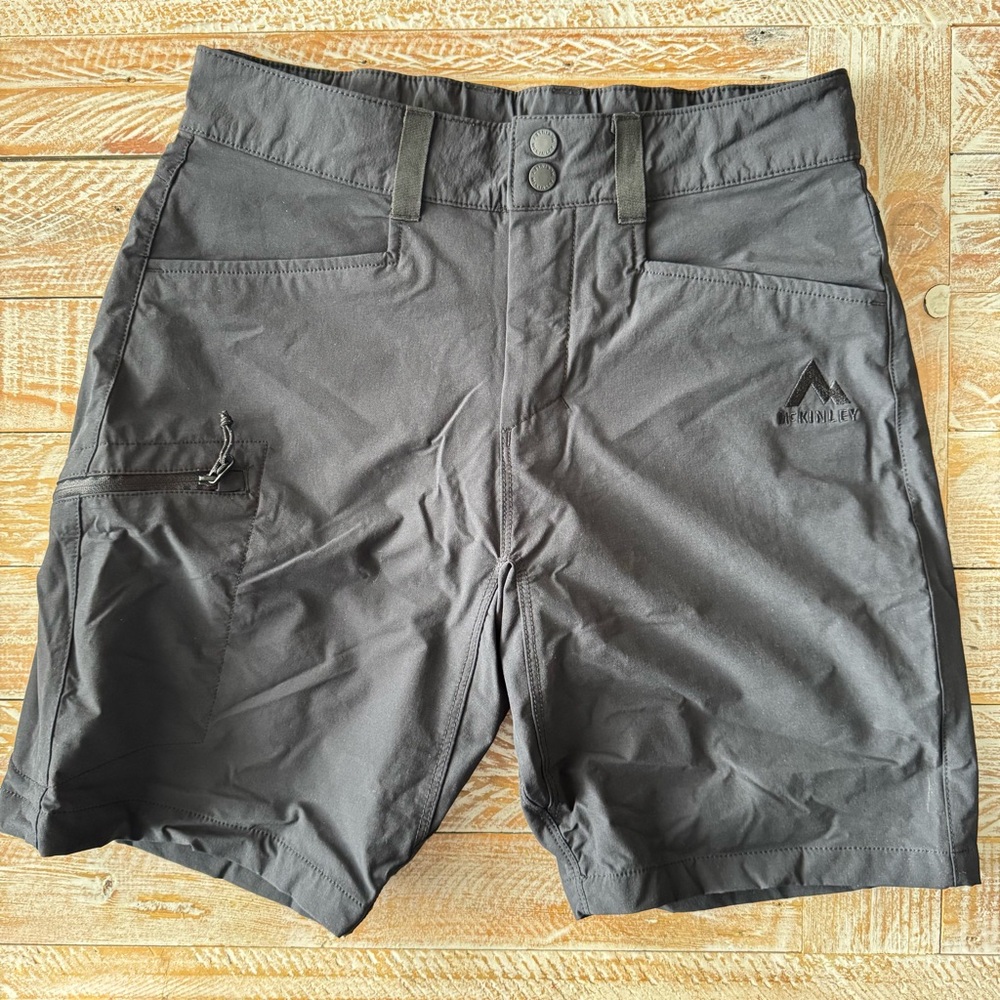 🏔️McKINLEY Softshell Hiking Shorts ~Men’s 38 ~Black🏔️